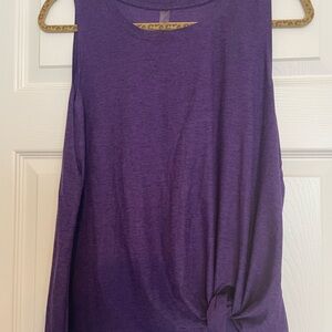 Beyond Yoga Purple Muscle Tee